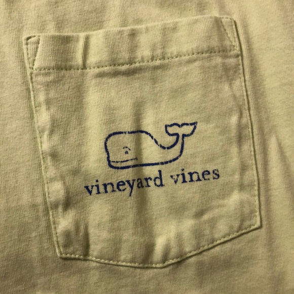 Slime green Vineyard Vine tee - Picture 3 of 5